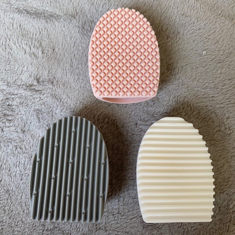 Silicon Makeup Brush Cleaner (Set of 3)